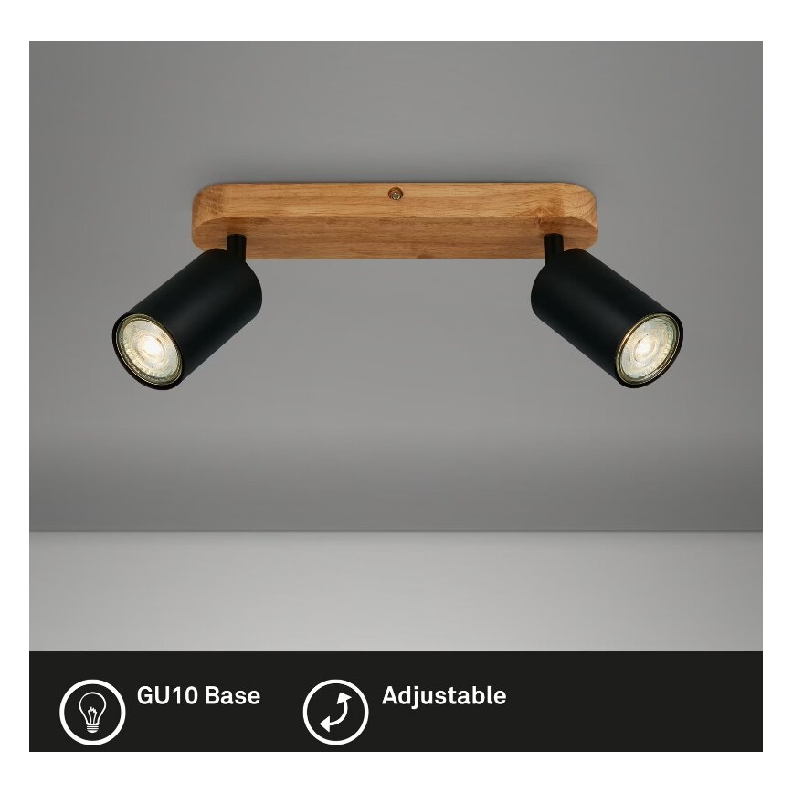 Briloner 2922-025 - Spotlampe SPOT 2xGU10/9W/230V