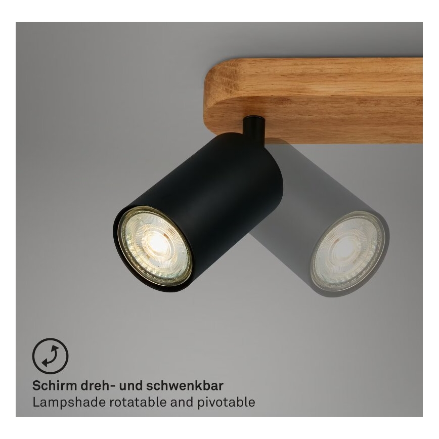 Briloner 2922-025 - Spotlampe SPOT 2xGU10/9W/230V