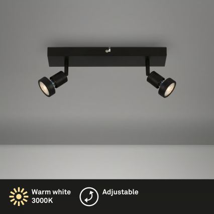 Briloner 2926-025 - LED-spot 2xGU10/4,9W/230V