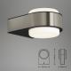 Briloner 3035-012- Udendørs LED væglampe HANAU LED/6,5W/230V IP44 krom