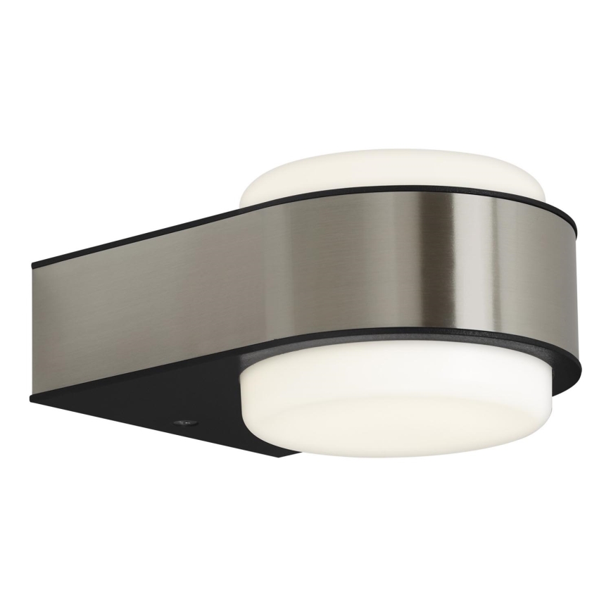 Briloner 3035-012- Udendørs LED væglampe HANAU LED/6,5W/230V IP44 mat krom