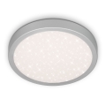 Briloner 3048-014 - LED loftlampe RUNA LED/18W/230V sølvfarvet