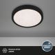 Briloner 3048-015 - LED loftlampe RUNA LED/18W/230V sort