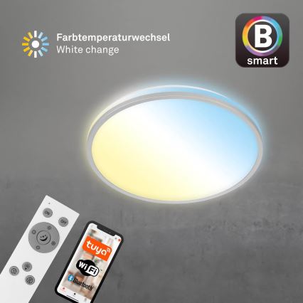 Briloner 3064-014 - LED dæmpbar loftlampe IVY LED/24W/230V Wi-Fi Tuya Ø 33,3 cm + fjernbetjening