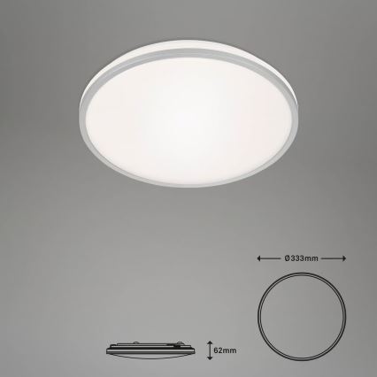 Briloner 3064-014 - LED dæmpbar loftlampe IVY LED/24W/230V Wi-Fi Tuya Ø 33,3 cm + fjernbetjening