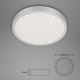 Briloner 3071-014 - LED loftlampe RUNA LED/24W/230V sølvfarvet