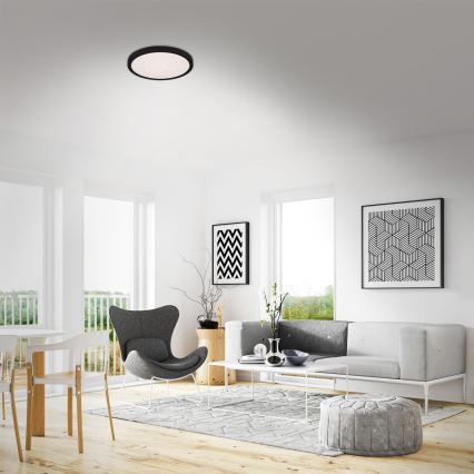 Briloner 3071-015 - LED loftlampe RUNA LED/24W/230V sort