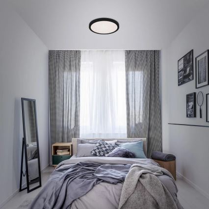 Briloner 3071-015 - LED loftlampe RUNA LED/24W/230V sort