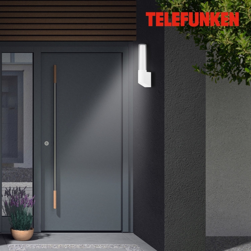 Briloner 311306TF - Udendørs LED væglampe LED/8W/230V 4000K IP44 hvid