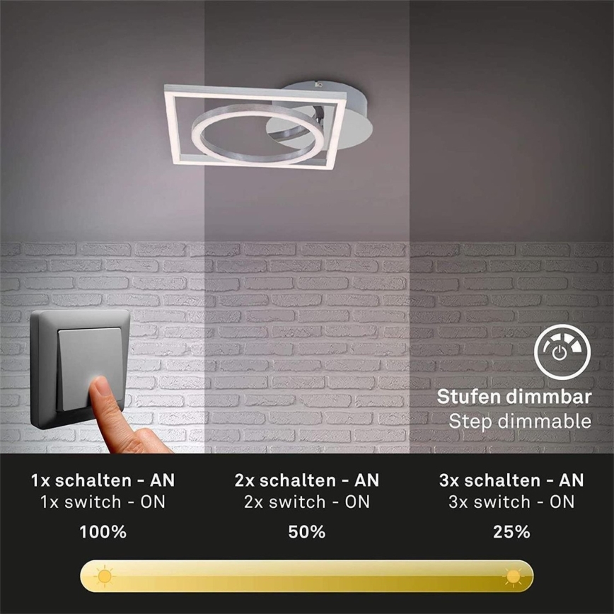 Briloner 3114-018 - LED loftlampe dæmpbar FRAME LED/19,6W/230V 3000K