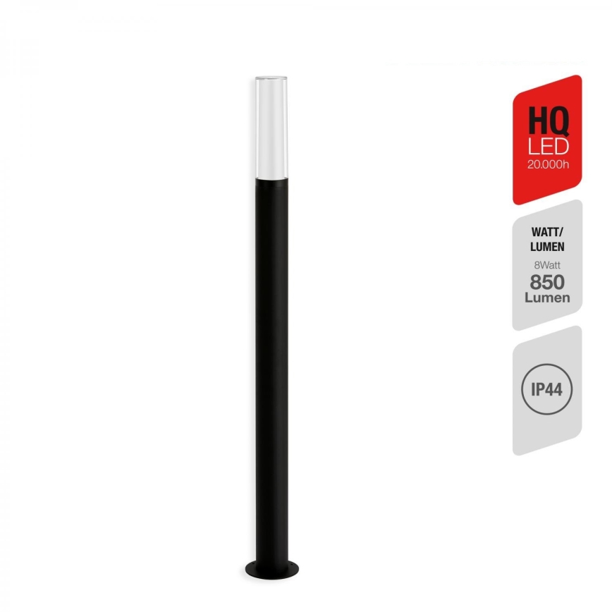 Briloner 311505TF - LED udendørslampe LED/8W/230V IP44 4000K 97 cm sort
