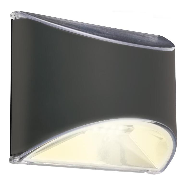 Briloner 3133015 - Soldrevet LED væglampe LED/2W/3,7V IP44 3000K