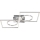 Briloner 3135-018 - LED loftlampe dæmpbar FRAME LED/43,8W/230V 3000K