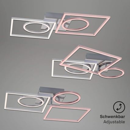 Briloner 3135-018 - LED loftlampe dæmpbar FRAME LED/43,8W/230V 3000K