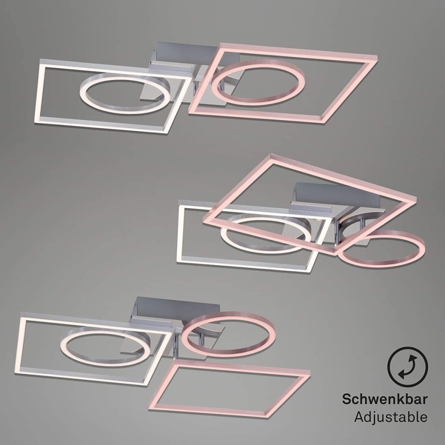 Briloner 3135-018 - LED loftlampe dæmpbar FRAME LED/43,8W/230V 3000K