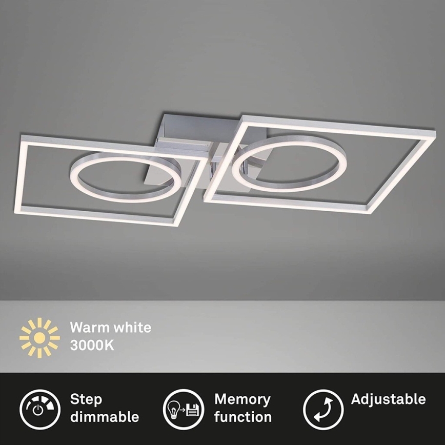 Briloner 3135-018 - LED loftlampe dæmpbar FRAME LED/43,8W/230V 3000K