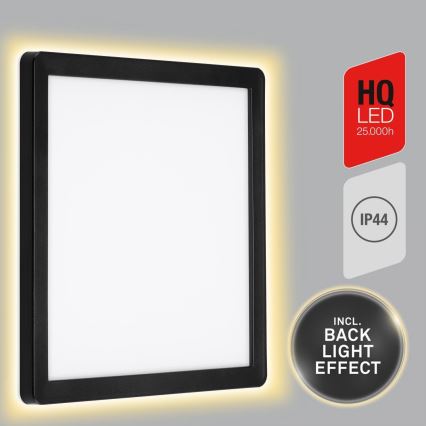 Briloner 313505TF - Udendørs LED væglampe LED/15W/230V IP44 4000K sort