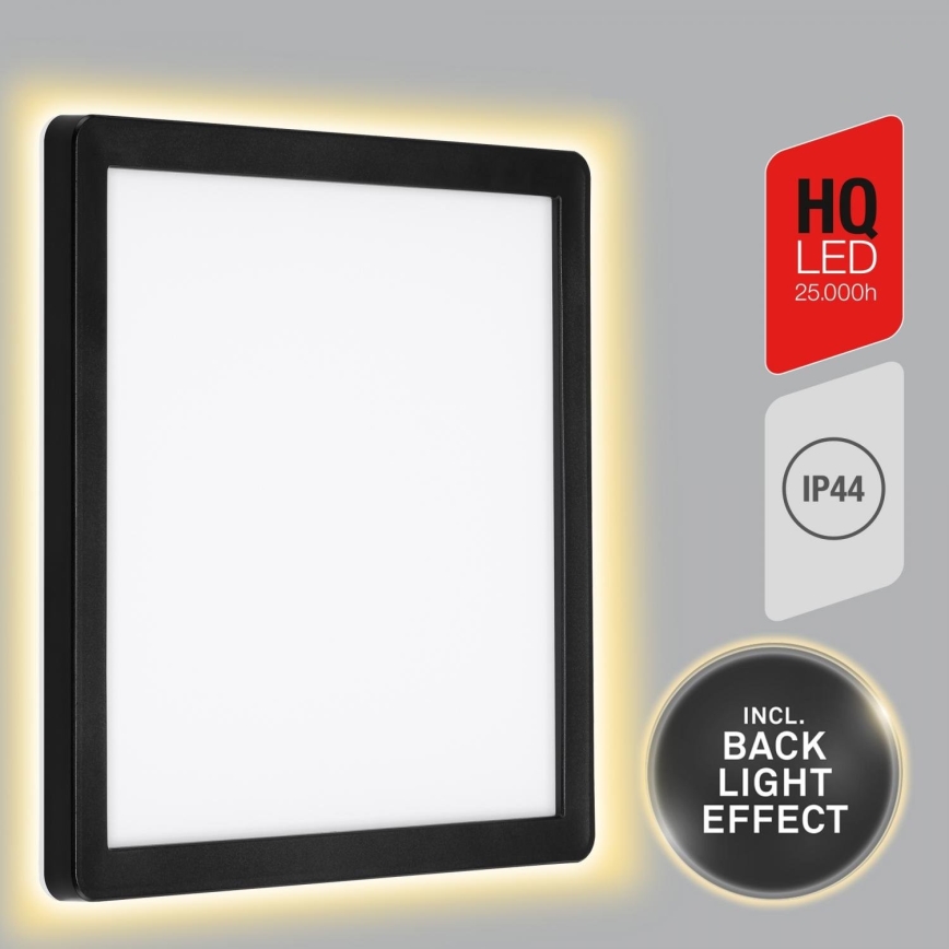 Briloner 313505TF - Udendørs LED væglampe LED/15W/230V IP44 4000K sort