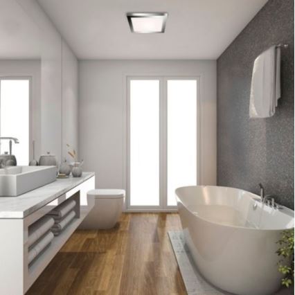 Briloner 3142-018 - LED loftlampe til badeværelse COOL&COSY LED/21W/230V 2700/4000K IP44