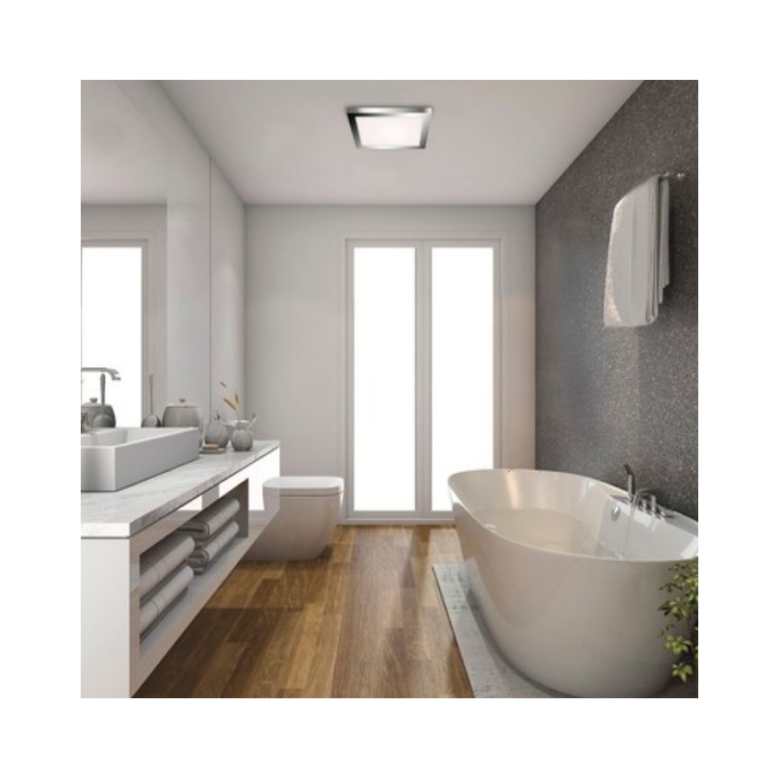 Briloner 3142-018 - LED loftlampe til badeværelse COOL&COSY LED/21W/230V 2700/4000K IP44