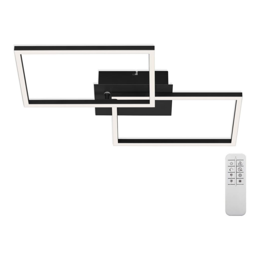 Briloner 3149-018 - LED loftlampe dæmpbar FRAME 2xLED/15W/230V + fjernbetjening