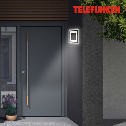 Briloner 315905TF - Udendørs LED væglampe LED/15W/230V IP44 4000K sort
