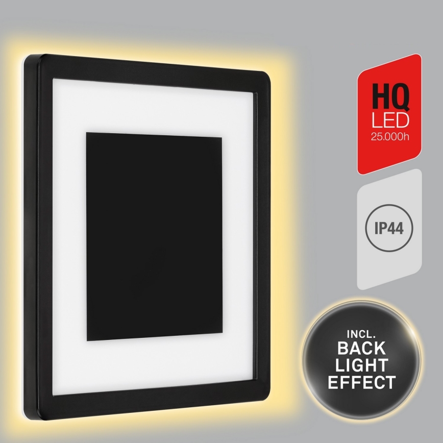 Briloner 315905TF - Udendørs LED væglampe LED/15W/230V IP44 4000K sort
