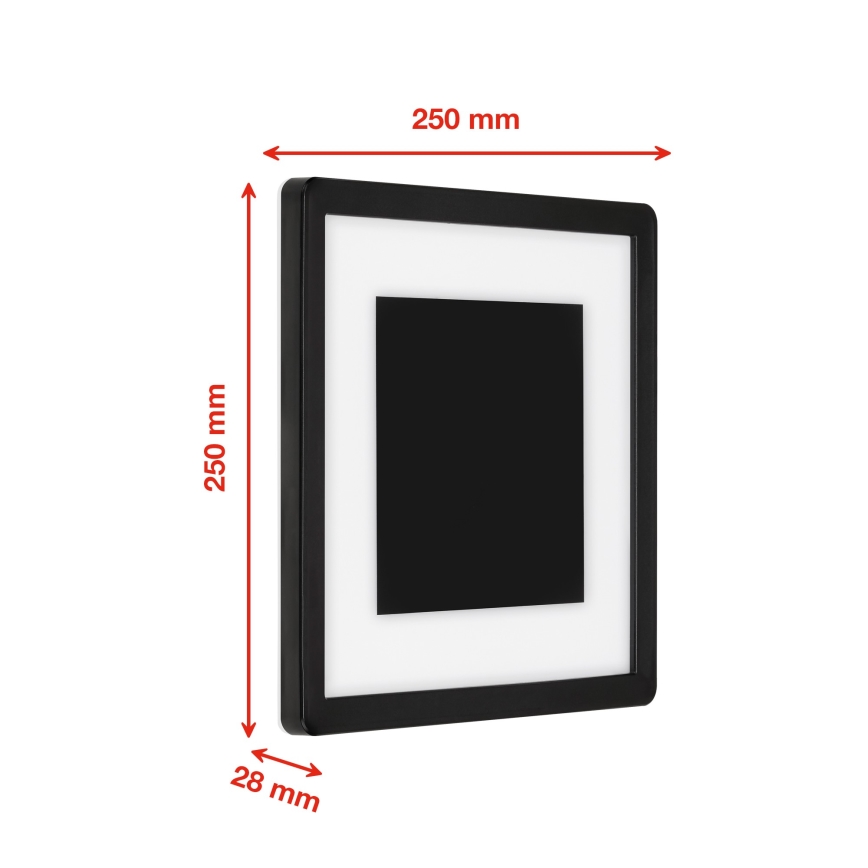 Briloner 315905TF - Udendørs LED væglampe LED/15W/230V IP44 4000K sort