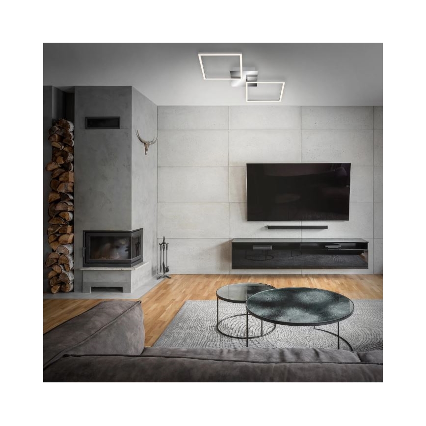 Briloner 3192-018 - LED loftlampe FRAMES 2xLED/16W/230V