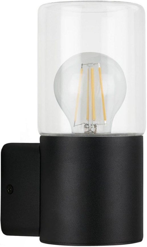 Briloner 320505TF - Udendørs væglampe 1xE27/12W/230V IP44 sort