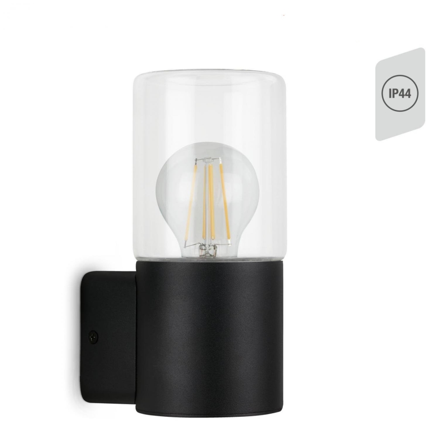 Briloner 320505TF - Udendørs væglampe 1xE27/12W/230V IP44 sort