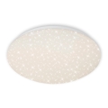 Briloner 3373-016 - Dæmpbar LED-loftlampe STARRY LED/15W/230V 3000-6500K Ø 28 cm hvid + fjernbetjening