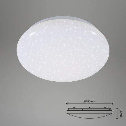 Briloner 3380-116 - LED loftlampe dæmpbar STARRY SKY LED/18W/230V 2700/4000K