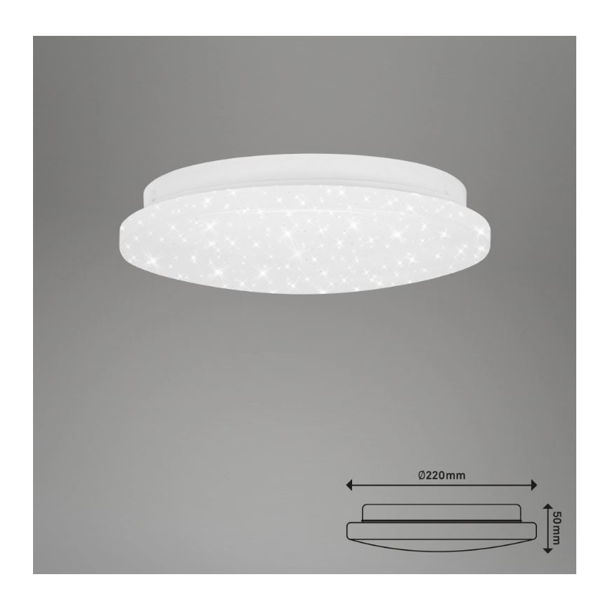 Briloner 3388-016 - LED loftlampe VIPE LED/8W/230V