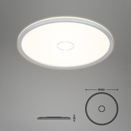 Briloner 3392-014 - LED loftlampe FREE LED/22W/230V diam. 42 cm