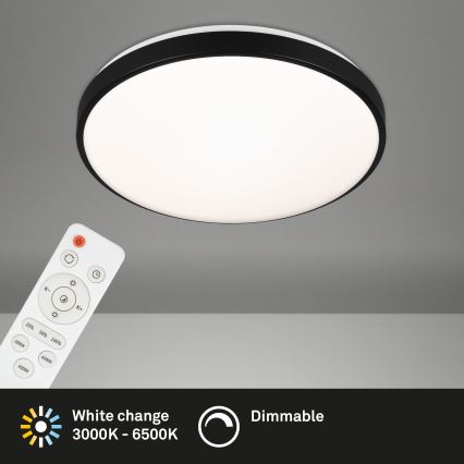 Briloner 3430-015 - LED loftlampe dæmpbar MANNY LED/48W/230V + fjernbetjening