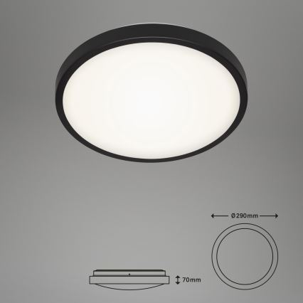 Briloner 3455-015 - LED loftlampe MANNY LED/12W/230V