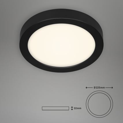 Briloner 3465-415 - LED loftlampe FIRE LED/16,5W/230V d. 22,5 cm
