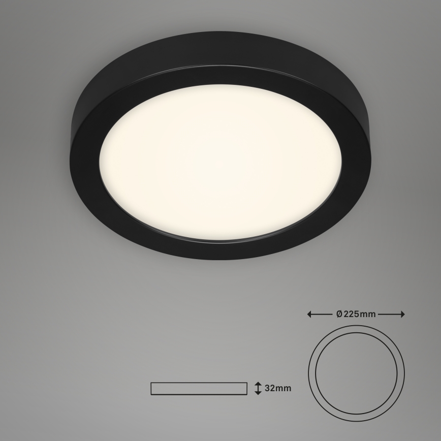 Briloner 3465-415 - LED loftlampe FIRE LED/16,5W/230V d. 22,5 cm