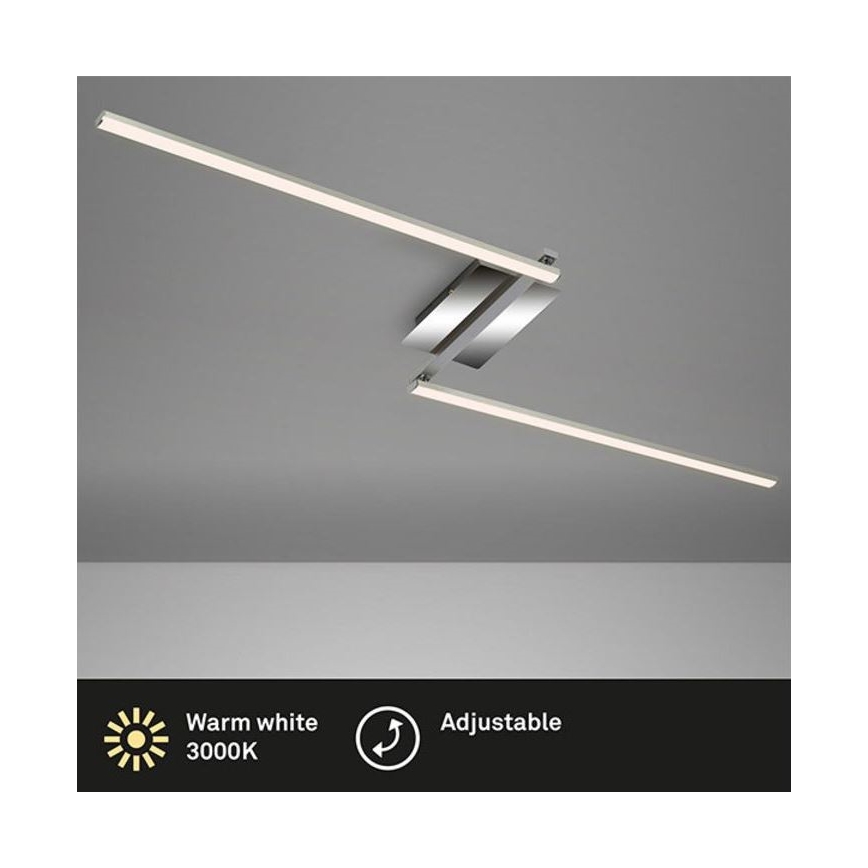 Briloner 3500-018 - LED loftlampe STAFF 2xLED/6W/230V
