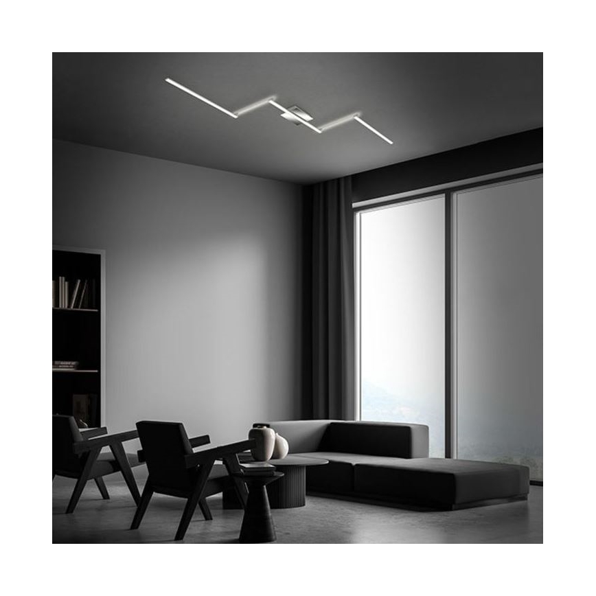 Briloner 3501-018 - LED loftlampe STAFF 5xLED/4,8W/230V mat krom