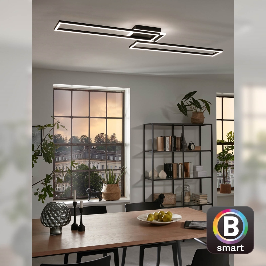 Briloner 3538-015 - LED pendel dæmpbar FRAME 2xLED/20W/230V 2700-6500K Wi-Fi Tuya + fjernbetjening