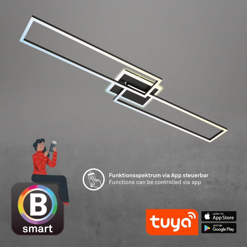 Briloner 3538-015 - LED pendel dæmpbar FRAME 2xLED/20W/230V 2700-6500K Wi-Fi Tuya + fjernbetjening