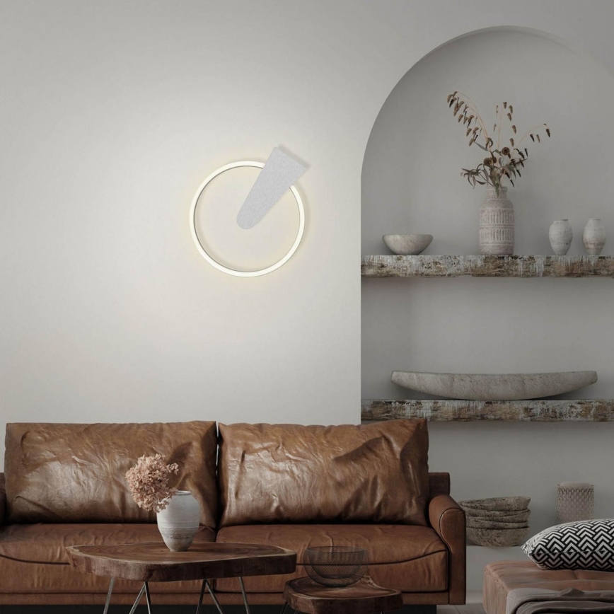 Briloner 3542-018 - LED loftlampe dæmpbar NICO LED/12W/230V mat krom