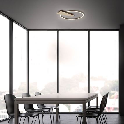 Briloner 3542017 - LED loftlampe dæmpbar NICO LED/12W/230V guldfarvet
