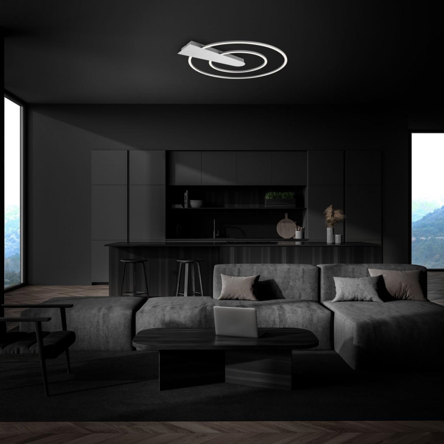 Briloner 3543-018 - LED loftlampe dæmpbar NICO LED/25W/230V mat krom
