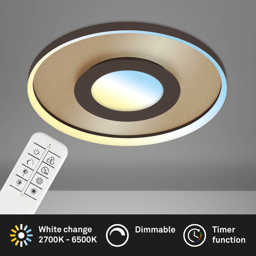 Briloner 3640017 - LED loftlampe dæmpbar FRAME LED/25W/230V 2700-6500K + fjernbetjening