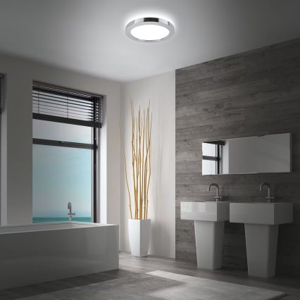 Briloner 3673-018 - LED loftlampe til badeværelse SPLASH LED/28W/230V diameter 41 cm