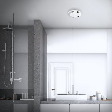 Briloner 3693-018 - LED loftlampe til badeværelse LED/15W/230V IP44 4000K diameter 28 cm
