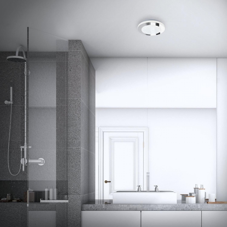 Briloner 3693-018 - LED loftlampe til badeværelse LED/15W/230V IP44 4000K diameter 28 cm
